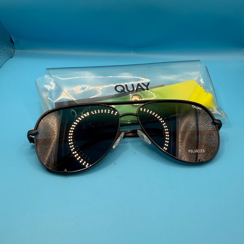 High Key Aviator Sunglasses by Quay